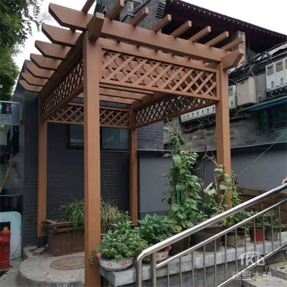 榆林木塑葡萄架安装