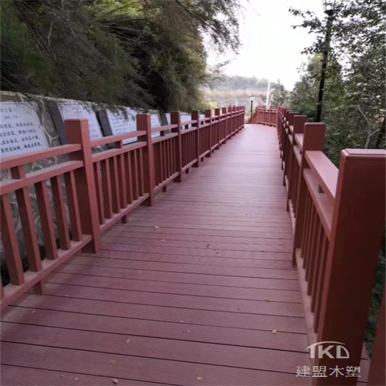 榆林木塑栈道施工